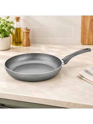 Str Store Granit Tava 22 cm Tek Saplı