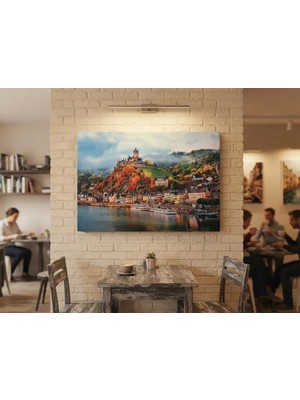 Tablo 60X90 cm Büyük Boy Kafe ve Salon Hediyelik Duvar Aksesuarı