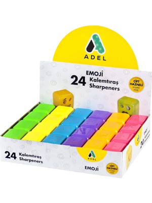 Str Store Emoji Kalemtıraş, 24LÜ, Kutu