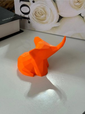 Dekoratif Fil Biblo Bereket Fili Obje 13 cm Konsol Kitaplık Sehpa Süsü Ev Dekorasyon