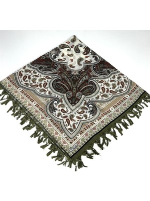 Dolce Sökme Boncuklu Lüx Cottontülbent - Yazma- 65803-07