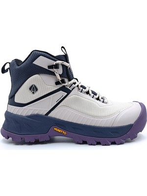 Humtto HM271496B Su Geçirmez Doğa Yürüyüşü Outdoor Gri Mor Kadın Spor Bot