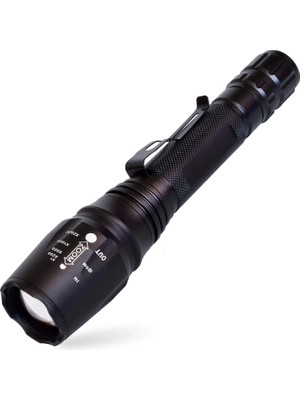 Hace Bazaar Profesyonel Tx6 Şarjlı Zoomlu El Feneri  WT-241