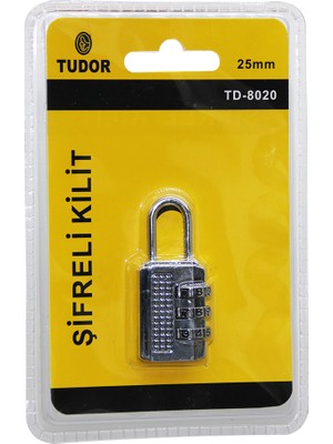 ENCO Şifreli Asma Kilit 25 mm