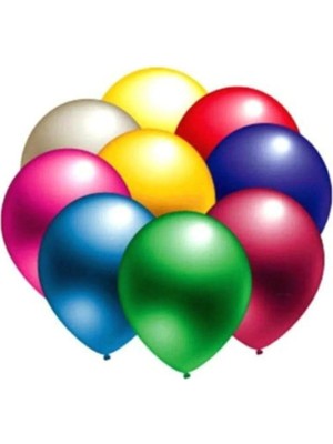King Shark Metalik Balon 10 Adet