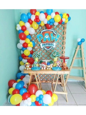 King Shark Paw Petrol Konsep Te Uygun Balon Zinciri