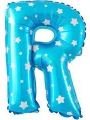 King Shark 16 Inç Mavi Harf Balon R