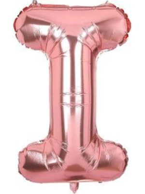 King Shark 34 Inç 80 cm Rose Gold Folyo Rakam Balon I
