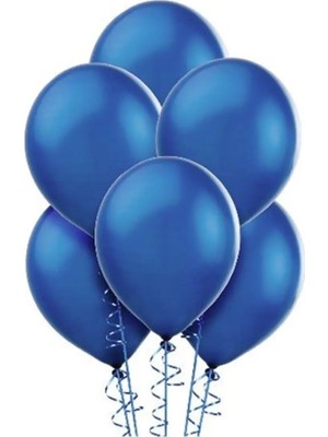 King Shark Lacivert Metalik Balon 20 Adet