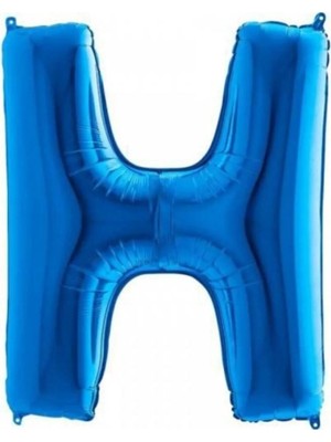 King Shark N Harf Folyo Balon Mavi 100CM