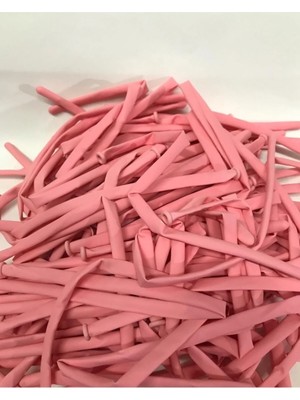 King Shark Model 260 Sosis Makaron Balon 10 Adet Pembe