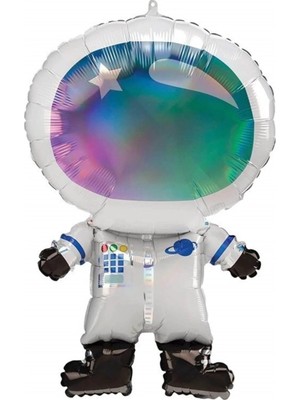 King Shark Astronot Tlı Folyo Balon