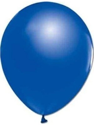 King Shark Fırsat Ayı Metalik Mavi Balon 100 Adet