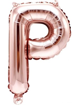 King Shark 40 Inç 100 cm Rose Gold Folyo Harf Balon R