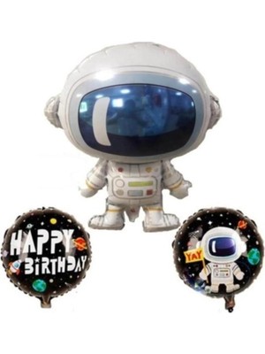King Shark Astronot Balon Folyo Balon