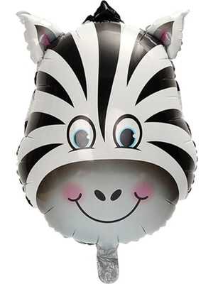 King Shark Zebra Folyo Balon