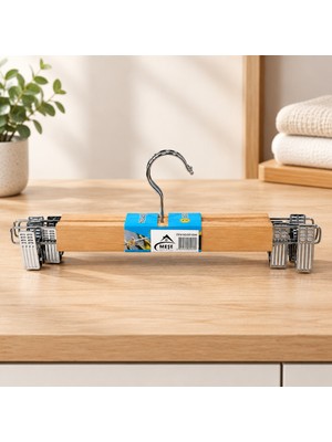 Str Store Ahşap Mandallı Etek Askısı 33 cm