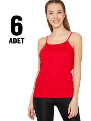 Tutku Ip Askılı Atlet 6lı