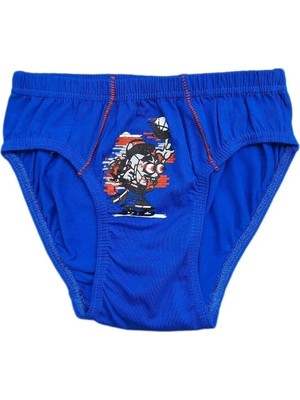 Tutku Iç Giyim Erkek Çocuk Desenli Slip Külot Pamuklu 12LI Paket