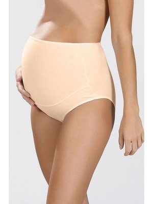 Bordo Underwear Kadın Pamuklu Likralı Toparlayıcı Hamile Külodu Hamile Külot Lohusa Külodu, Hamile Kulot