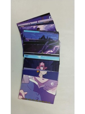 Str Store Studio Ghibli Estetik Duvar Kolaj Seti - 50 Adet Nostaljik Anime ve Lo-Fi Sahne Fotoğraf Kartları, Retro Manga Odası Duvar Dekoru, Genç Odası Poster Paketi (10X15 Cm)