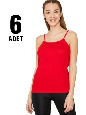Tutku Ip Askılı Atlet 6lı