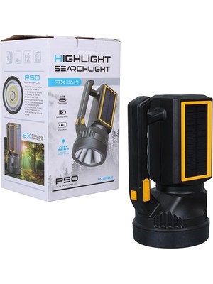 Str Store MX-W5192-P50 Solar Şarjlı Işıldak