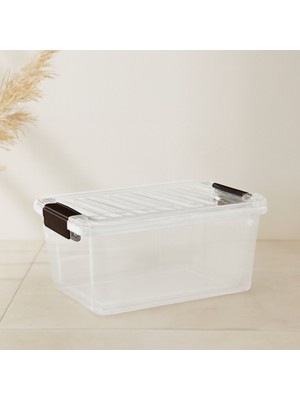 Str Store Şeffaf Kilitli Çok Amaçlı Saklama Kutusu 6.25L (210X305X145MM)