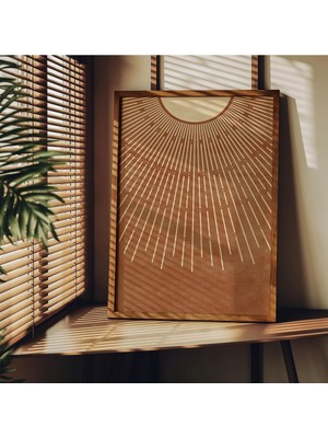 Str Store Boho Style Çerçevesiz Poster, Modern Dekoratif Çerçevesiz Poster, Tablo, Bohostyle-5, 21 x 30