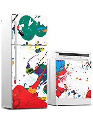 Toptan Budur Buzdolabı ve Bulaşık Makinesi Beyaz Eşya Sticker Kaplama, Boyama