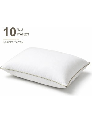 Marvielle Biyeli 10'li Paket 50X70 cm 700 gr Silikon Elyaf Dolgulu Bej - Yastık