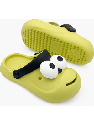 Limon Emoji Günlük Bahçe Sahil Plaj Kreş Unisex Çocuk Terlik & Sandalet