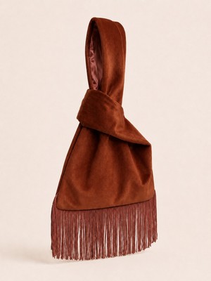 Pulchrani Kadife Knot Bag