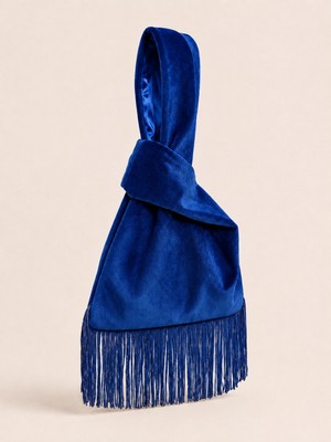 Pulchrani Kadife Knot Bag