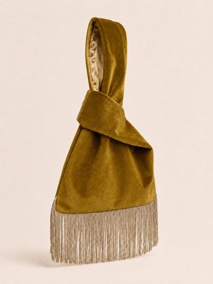 Pulchrani Kadife Knot Bag