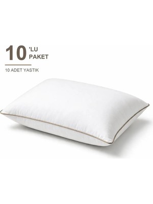 Marvielle Biyeli 10'li Paket 50X70 cm 700 gr Boncuk Silikon Dolgulu Vizon - Yastık