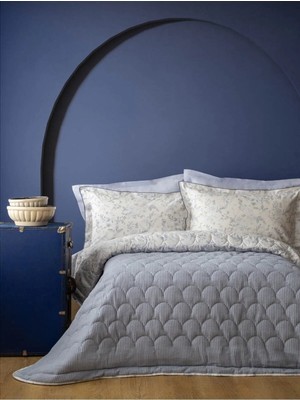 Marvielle Tek Kişilik Double Face Pike Takım Lovina Indigo - Tek Kişilik Pike & Pike Takımı