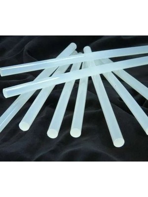 Kapamarka 12X300MM Şeffaf Kalın Çubuk Silikon 1kg - Tamirat ve Sızdırmazlık Için En Kaliteli Silikon