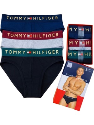 Tommy Hilfiger Erkek 3"lü Slip Boxer Set