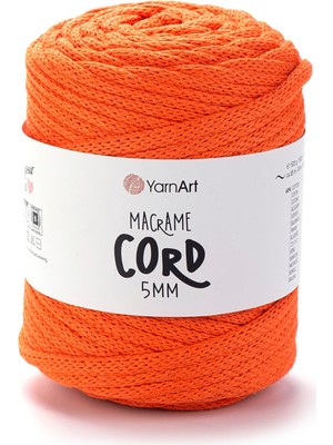 El Örgü Ipi Macrame Cord 5 Mm, 800, 2X500 gr
