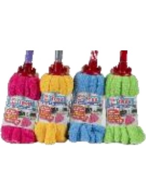 Kapamarka Welsoft Renkli Kartelalı Mop