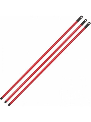 Kapamarka Temizlik Fırça Sapı 1 Adet Kırmızı 110 Cm. -FS11