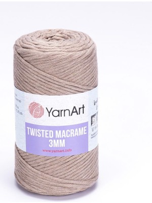 El Örgü Ipi Twısted Macrame 3mm, 768, 4X250 gr