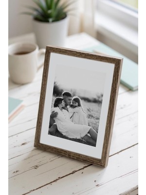 Ahşap Resim Çerçevesi 4'lü Set Halinde 21 x 29 cm (A-4) Boyutunda