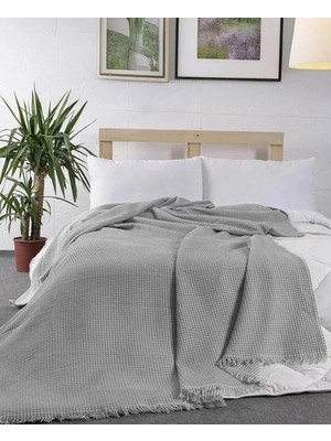 Marvielle Tek Kişilik Lora Pike 160X210 Gri - Tek Kişilik Pike & Pike Takımı