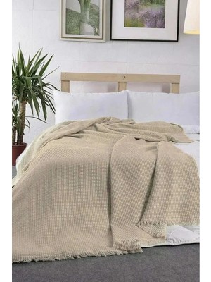 Marvielle Tek Kişilik Pike 160X210 cm Bej - Tek Kişilik Pike & Pike Takımı