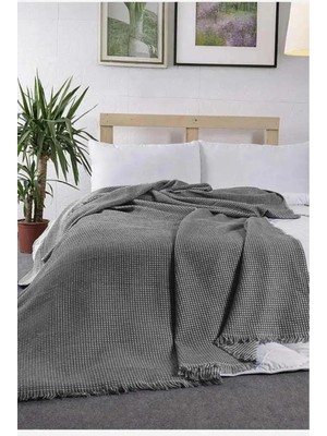 Marvielle Tek Kişilik Pike 160X210 cm Antrasit - Tek Kişilik Pike & Pike Takımı