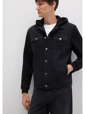 Mavi Lenny 90lar Rinse Antrasit Jean Ceket 0112735-90769