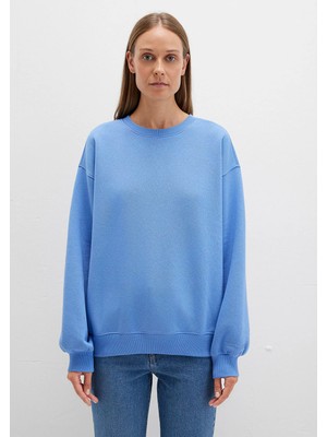 Mavi Bisiklet Yaka Mavi Basic Sweatshirt 1610198-70790