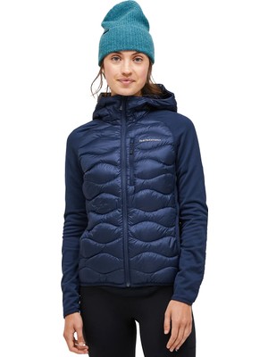 Peak Performance Helium Do Hybrid Hood Kadın Mavi Outdoor Ceketi